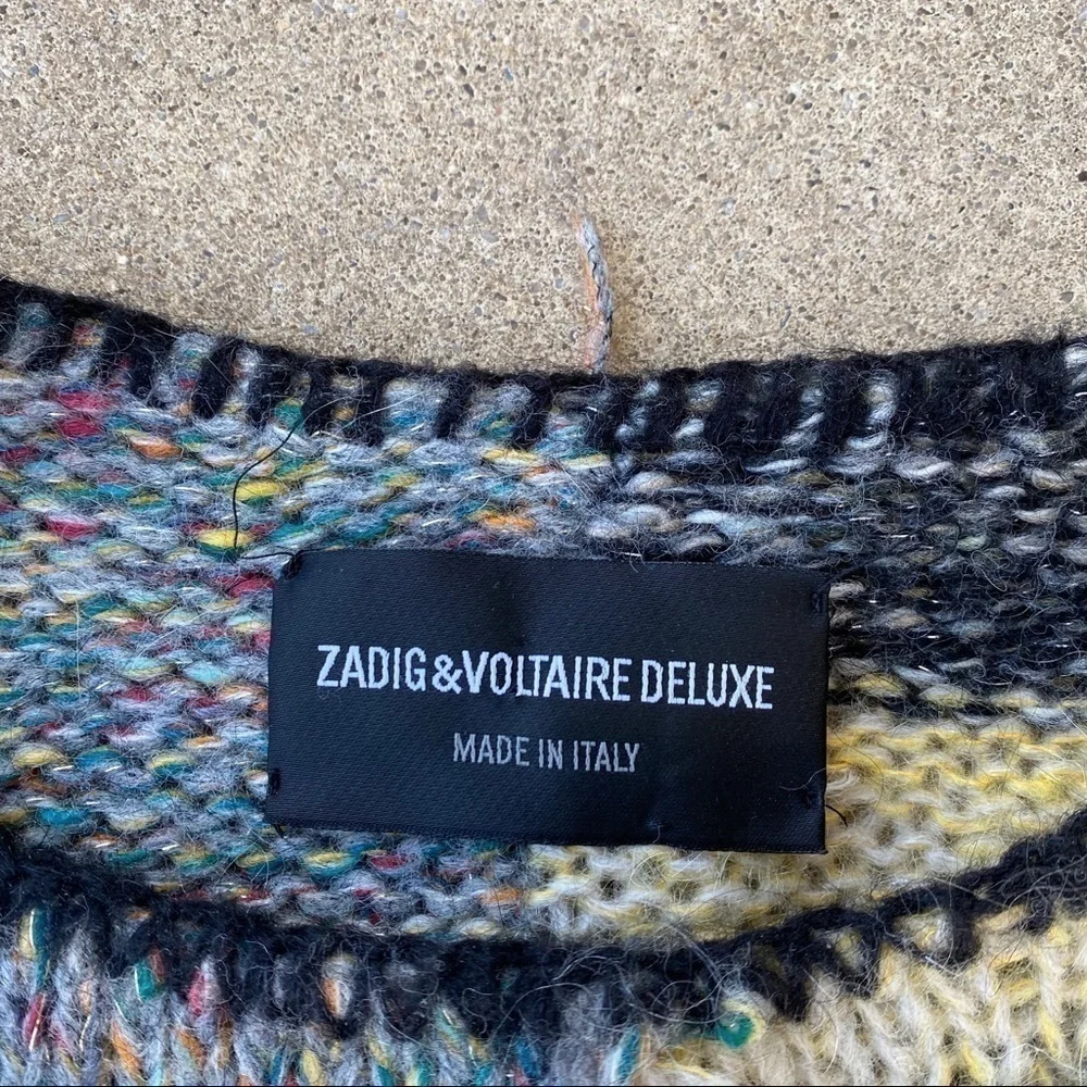 Zadig & Voltaire Jemma Striped Knit Sweater
